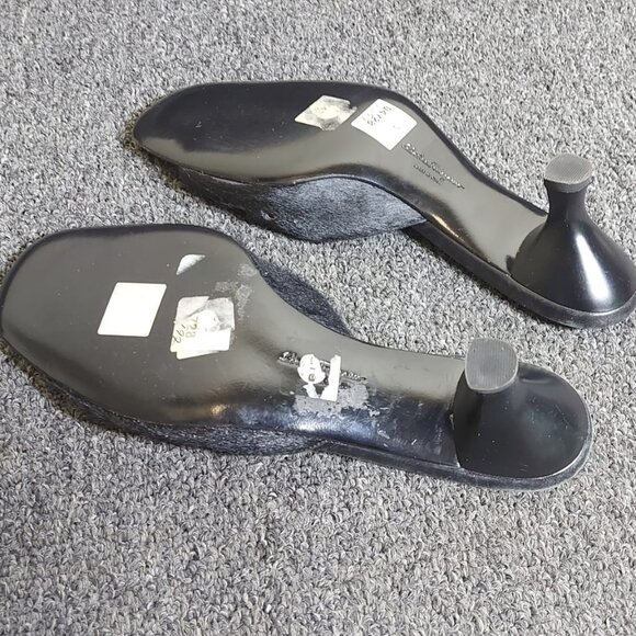 Salvatore Ferragamo Pony-style Calfskin Mules - Picture 4 of 16